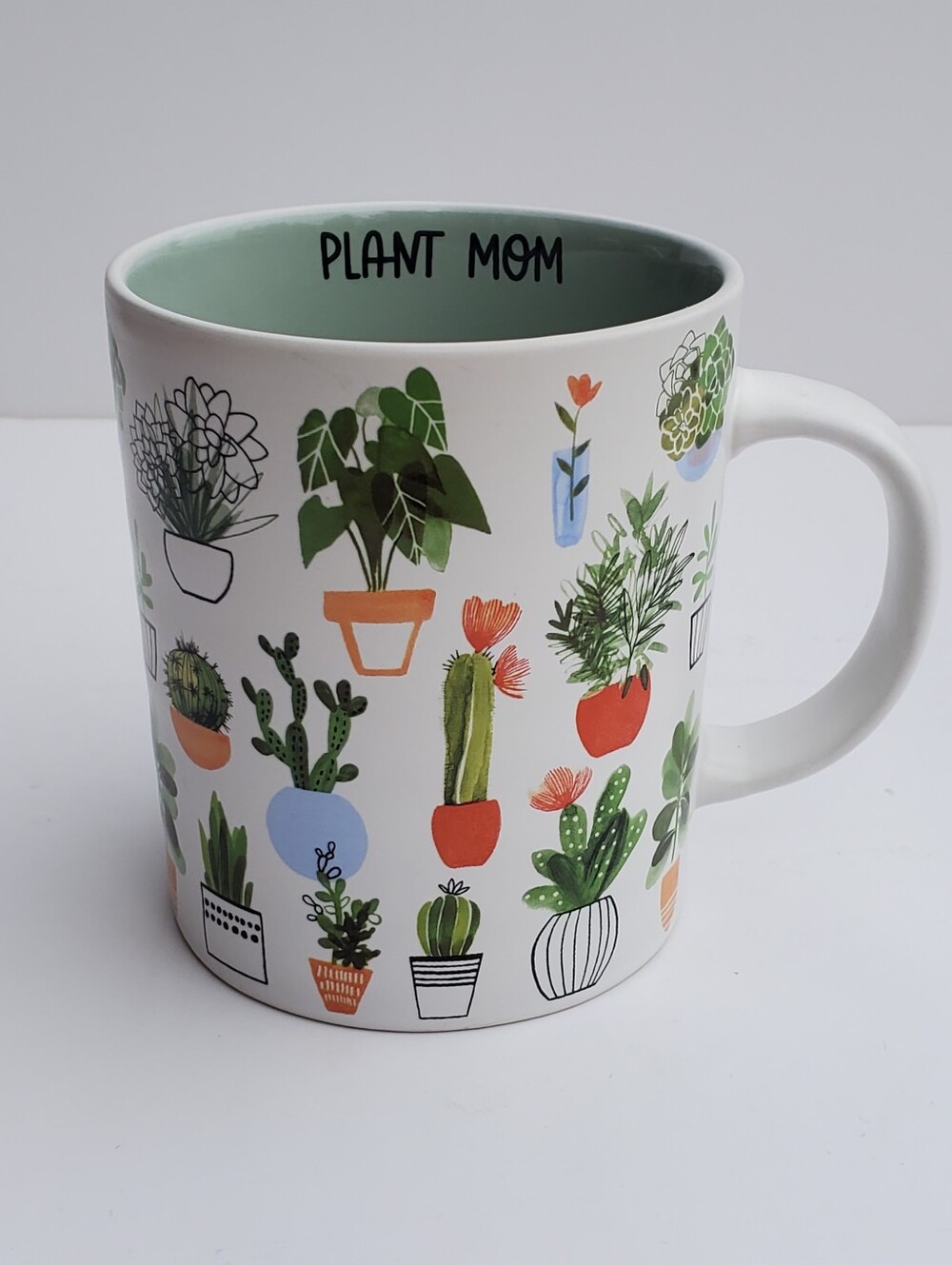 Fig & Fern "Plant Mom" Large Mug Coffe Cup